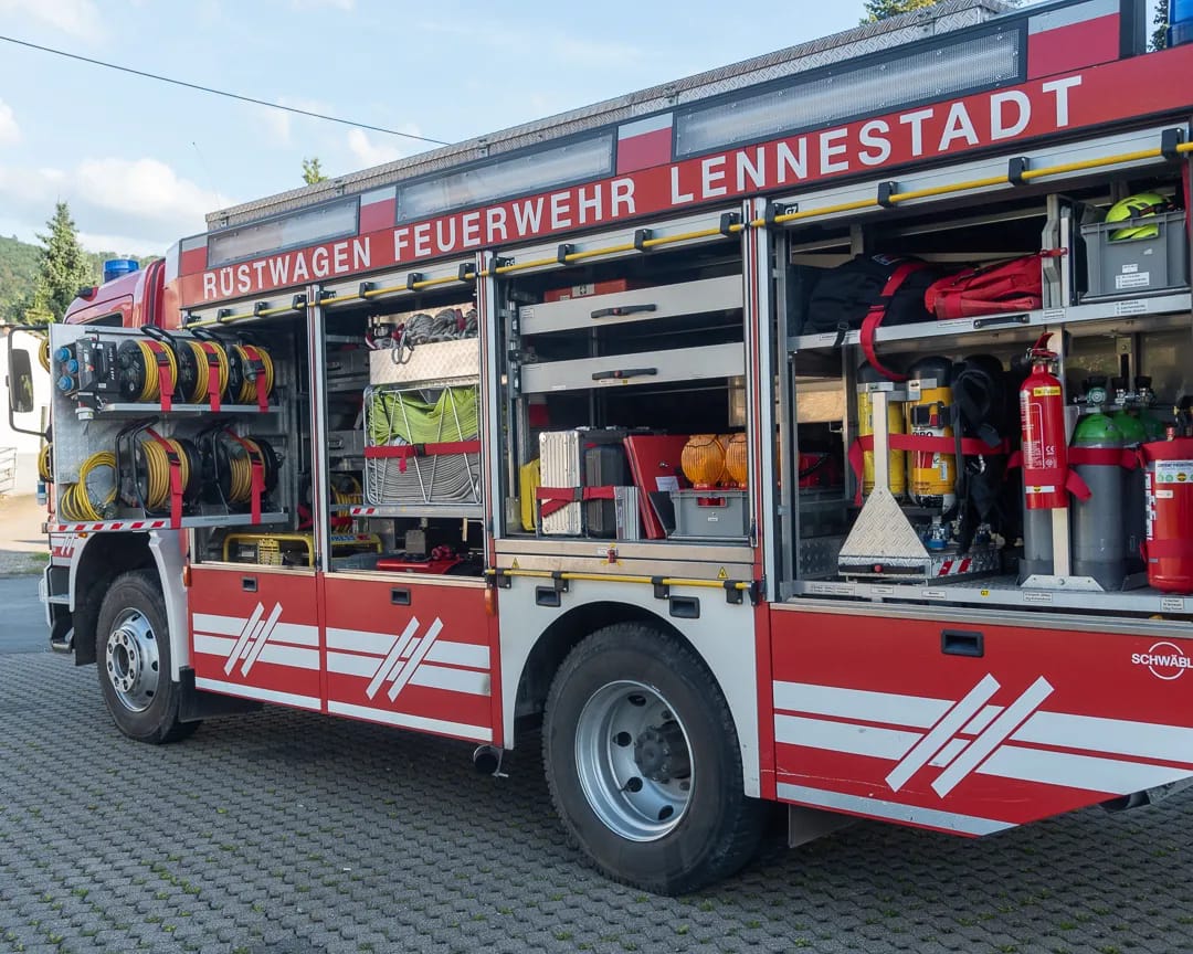 Rüstwagen der Feuerwehr Lennestadt