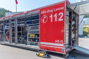 ABC-Zug Lenne, Abrollbehälter Gefahrgut