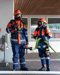 Angriffstrupp in Bereitstellung