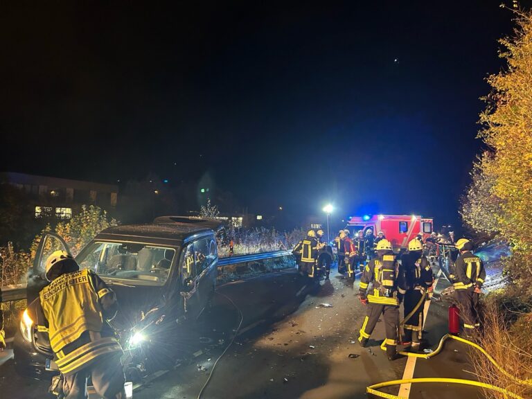 Verkehrsunfall mit zwei beteiligten PKW am Neukamp