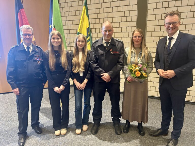 FW-OE: Verabschiedung von Markus Hamers und Ernennung von Benjamin Heinert zum Leiter der Feuerwehr